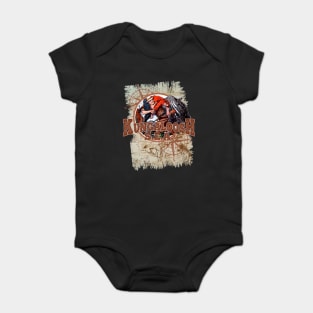 The Adventurers Club Kungaloosh Secret Society of explorers and Adventurers Baby Bodysuit